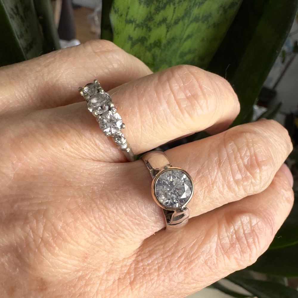 E.DeHaven 2.05 CT Natural Diamond Solitaire Ring- CERT - Picture 6 of 12